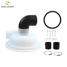 Filtro Ciclone Coletor De Poeira Para Carpintaria Com Cotovelo DIY Aglomerado Separador Tampa Construção Aspirador Pó