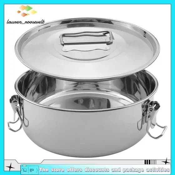 Molde De Flan De Aço Inoxidável 60 Onças , Compatível Com 6 Qt (3 , 8 Disponíveis) , Design Mexicano