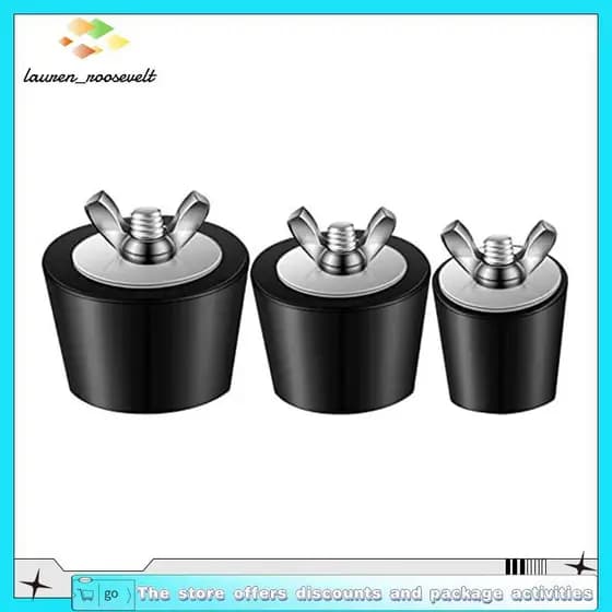 3 Tamanhos De Borracha Piscina Plug Linha Retorno Divisor Para Acima Do Solo Subterrânea