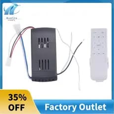 Excelente Substituição Universal Do Kit De Controle Remoto Ventilador De Teto , 6 Velocidades E Temporização , Remota Pa