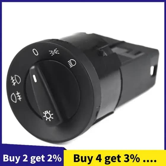Interruptor Do Farol De Controle Da Lâmpada De Nevoeiro 1C0941531A Para Golf MK4-E Modelos