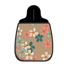 Lixeira De Carro Organizador Lixinhocar Florzinhas Candy Color Fundo Bege