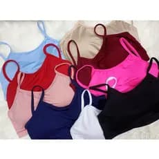 top alcinha várias cores P ao GG top fitness top sem bojo top pra academia top preto