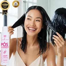 Shampoo Pós Alisamento 300ml Nutrição e Brilho Diario Tratamento Cuidado Diario Pós Alisamento Botox