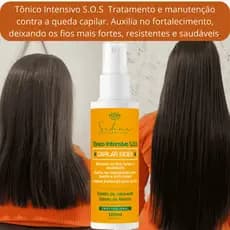 Tônico Intensivo S.O.S Profissional Antiqueda • Crescimento Acelerado • Fios Fortes e Saudáveis