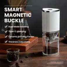 Moedor De Café Elétrico Portátil Tipo C Carga USB Núcleo De Moagem Cerâmica Casa Grãos Pulverizador