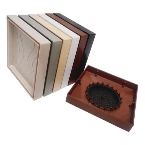 Ralo Oculto 15x15 Quadrado Embutir Oculto Invisível Piso Porcelanato