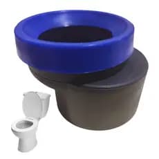Bolsa Excêntrica Deslocamento Adaptador Vaso Sanitário Anel Vedação