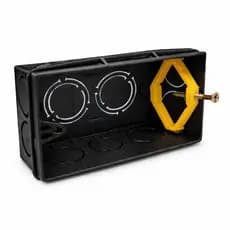 Kit 2 Reparos Salva Caixinha Abas Expansível Interruptor Caixinha Tomada 4x2 Completo