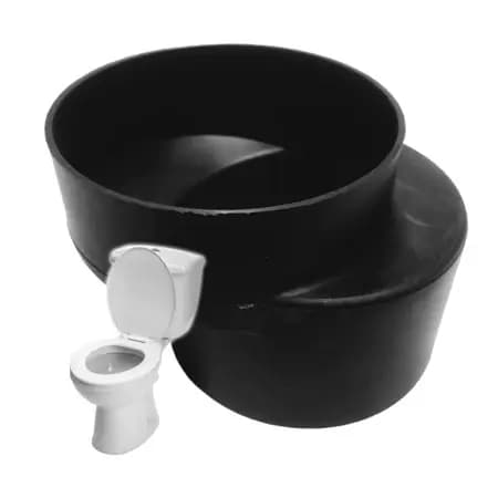 Bolsa Excêntrica Vaso Sanitário 100mm