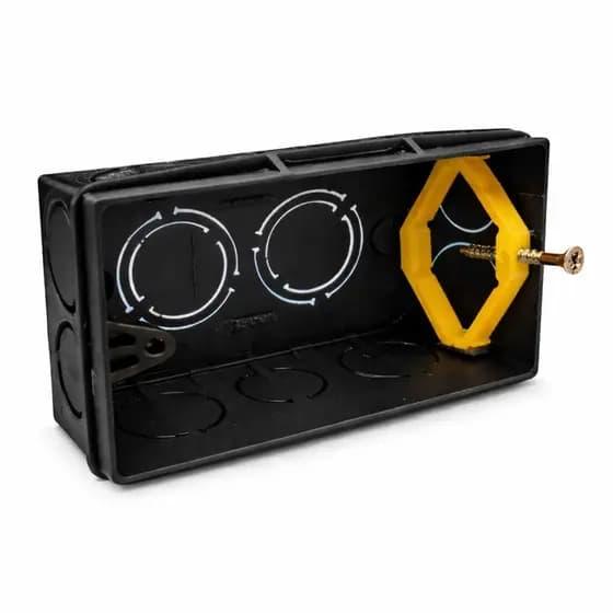 Kit 6 Reparos Salva Caixinha Abas Expansível Interruptor Caixinha Tomada 4x2 Completo