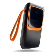 Power bank 30000 Turbo Lightning, USB, Type-c Preto