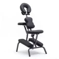 Cadeira Portátil Quick Massagem Dobrável Leve Ajustável Massoterapia Fisioterapia Estética