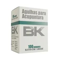 Agulha Para Acupuntura Sistêmica Individual BK - 100 Unidades