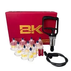 Kit Para Ventosaterapia BK PLUS 10 Copos
