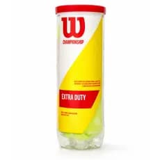 Bola de Tênis Wilson Championship Extra Duty Tubo c/ 3 Alta Durabilidade