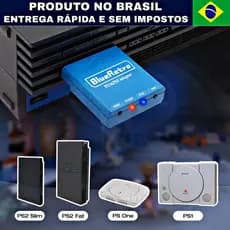 ADAPTADOR  para PS1, PS2 para CONTROLE BlueRetro RetroScaler Oficial