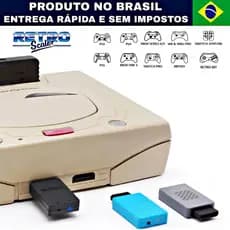 ADAPTADOR para SEGA SATURN para CONTROLE RetroScaler Oficail