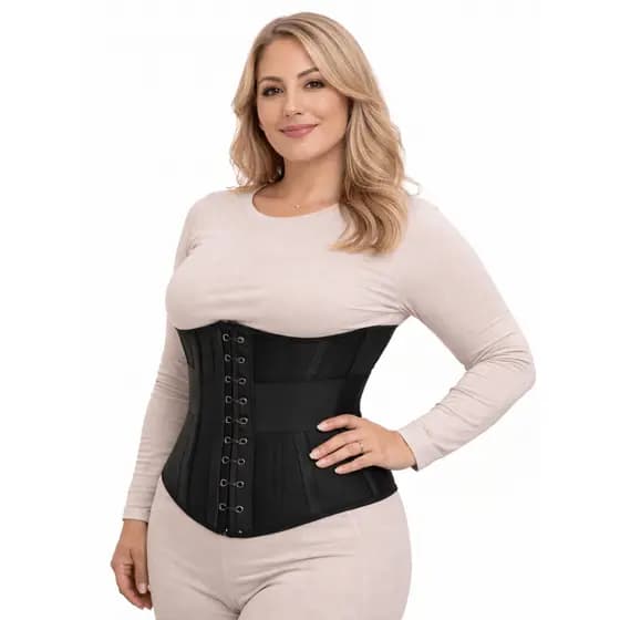 Cinta Modeladora Abdominal feminina Redução de Medidas e Ajuste de Postura 3 niveis de ajuste