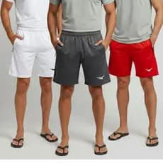 Kit 3 Bermudas Masculinas Pronta Entrega + Envio Imediato Com Bolsos E Cordão