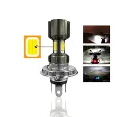 H4 Farol Led Alto Baixo moto Titanium 6000k start twister pop biz fazer factor xre cg Fan Titan 125 160 150