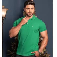 Camisa Polo Masculina Premium Verde | Estilo Importado | Caimento Perfeito | Casual e Social