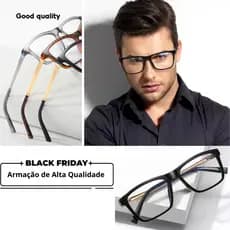 Armação oculos Vision lux- Estilo e conforto premium