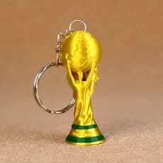Chaveiro Troféu da Copa do Mundo – Seleção Brasileira – Miniatura Colecionável