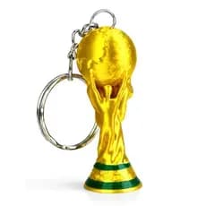 Chaveiro Troféu Copa do Mundo | Kit Lembrança para Revender
