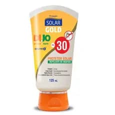 Protetor Solar C/ Repelente FPS 30 Toque Seco Proteção Diária 125ml Solar Gold
