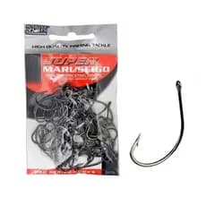 Anzol Marine Sports Super Maruseigo Black Nº 30 10 Peças