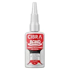 kit 5 super adesivo instantaneo cibra bond 20g universal