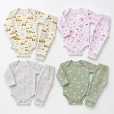 Conjunto Térmico Bebe Peluciado Quentinho Body + Calça Roupa de Bebe Menina ou Menino Inverno