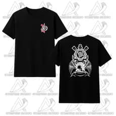 Camiseta Corinthians 100% Algodão Premium Unissex