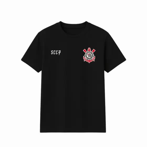 Camiseta Cp Corinthians Timão Sccp 1910 Fiel Torcida Gaviões da Fiel P9 Bando de Louco