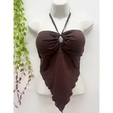 KIT  CON  2 croppeds confortable con bojo cosata con elastico