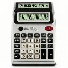 Calculadora Duplo Visor para Comércio Financeira 12 Dígitos com Teste de Nota Falsa