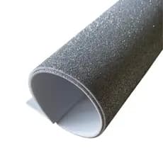 Eva com Glitter 40x60 - 5 Folhas Prata
