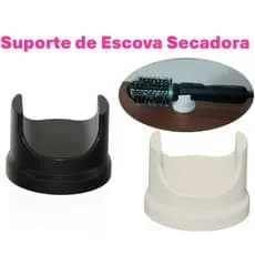 Suporte para Escova Secadora e Chapinha , Descanso de Escova de Cabelo - Protege e Organiza