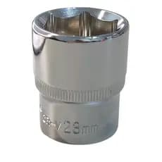 Bocal Soquete Sextavado 1/2pol 23mm P/ Chave Catraca