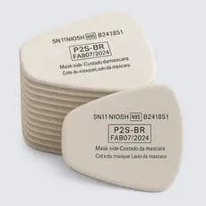 Kit 10 Filtros 5N11 para mascara semi facial 6200 6800 filtro para respirador máscara linha 6000