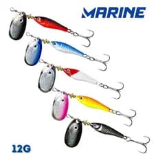 Isca Artificial Marine Sports Spinner Laser 12g