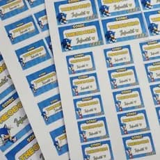 ETIQUETAS ESCOLARES PERSONALIZADAS - VOLTA ÀS AULAS 2026 - TODOS OS TEMAS