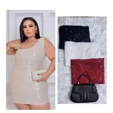 Vestido de paite um ombro PLUS ZISE