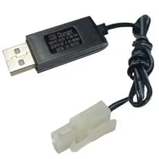 Carregador Baterias NiMH de 4.8V com conector Tamiya