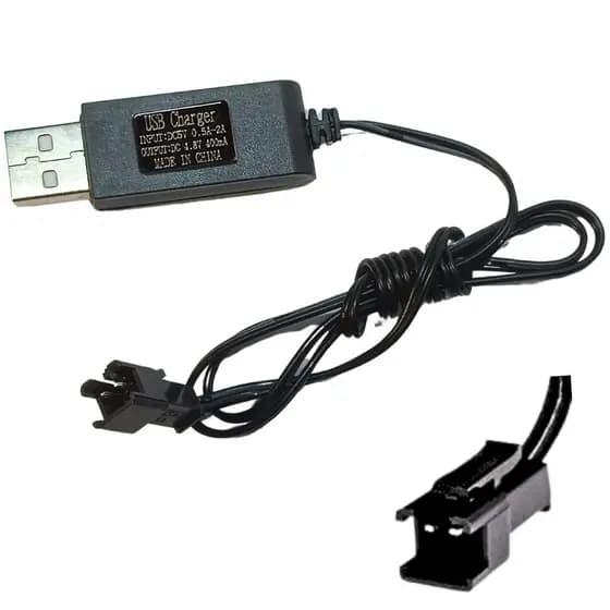 Carregador de Drone carrinho arminha 3,7v até 7.4 - 2p 3p 4p Sm Jst Xh Ph2.0 e 1.25mm