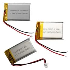 Peça de reposição Li-Po 3.7V de Alta Performance - 400mAh, 500mAh, 600mAh - Escolha a Sua