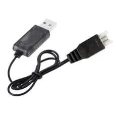 Carregador Usb Para Bateria Lipo 1s (3.7v) Para Drone Xh 1x1