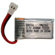 Bateria P/ Drone Helicópteros Modelismo E Avião 300mah 3.7v