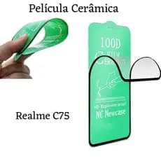 Película Cerâmica 3D Hidrogel Flexível Para Realme C75 / C75X